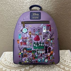 Nwt haunted mansion Loungefly mini backpack